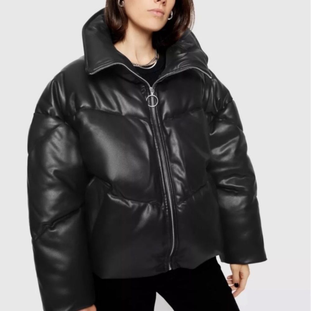 Rebecca Minkoff Puffer Down Filled Coat, Size Large